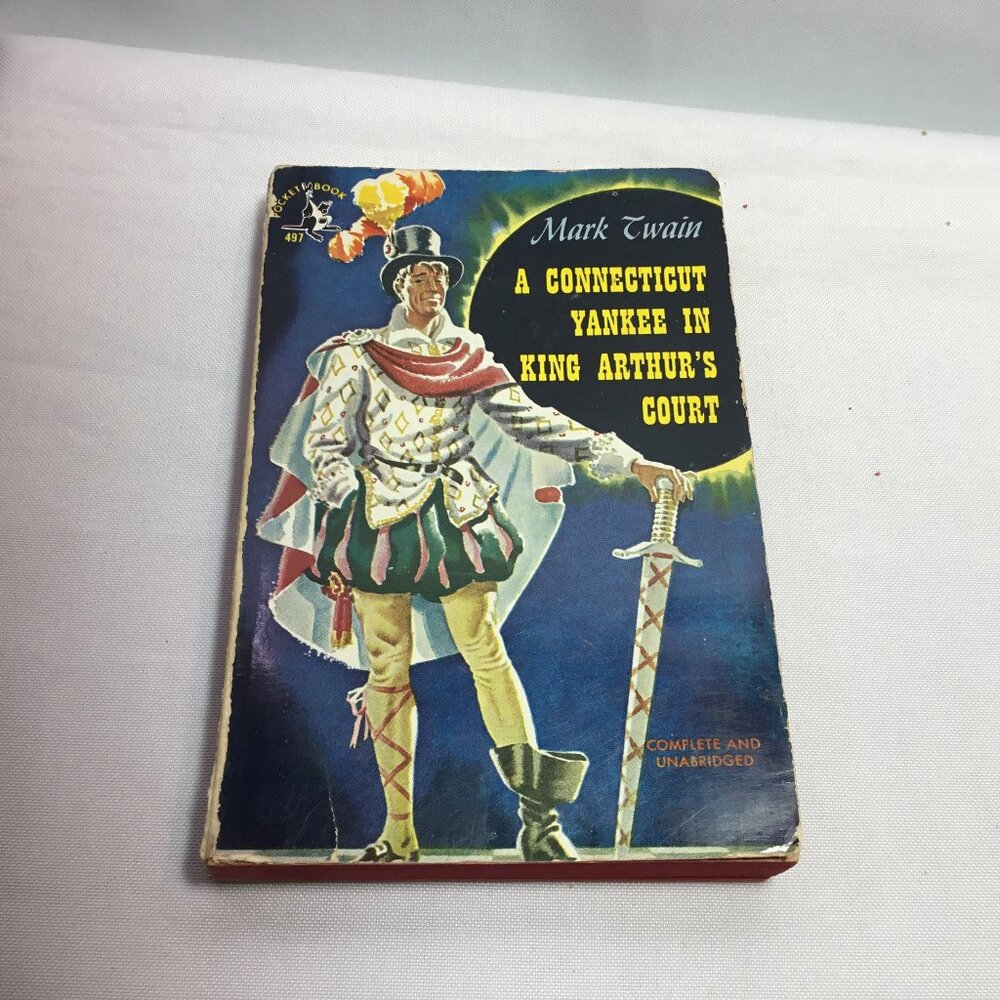 A CONNECTICUT YANKEE IN KING ARTHUR’S COURT Mark Twain 1ST POCKET PRINTING